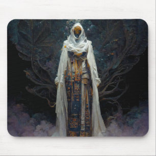 Alien Fae Fantasy Sci-Fi Mouse Pad