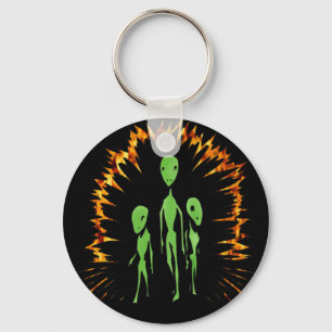Alien Family Keychain