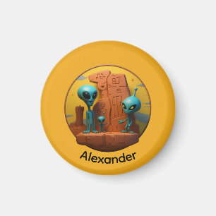 Alien Family Magnet