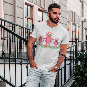 Alien Family Mens T-Shirt