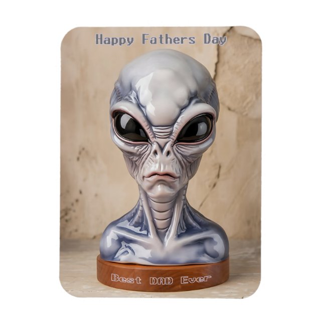 Alien Father's Day  Magnet (Vertical)