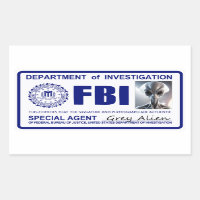 Alien FBI Credentials