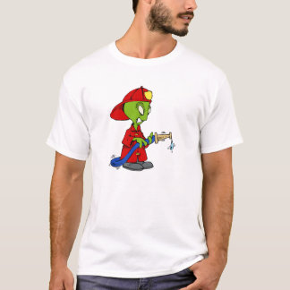 Alien Fire Fighter T-Shirt