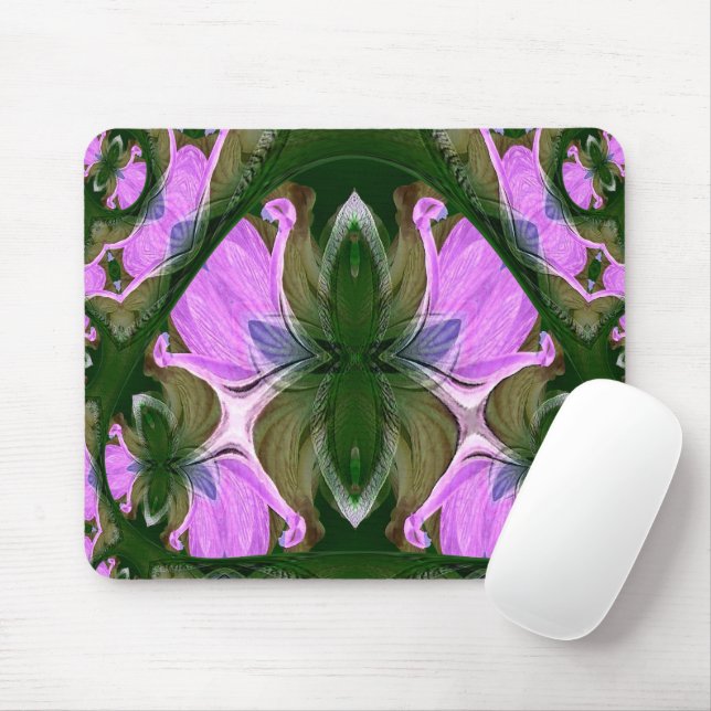 Alien Flowers...... Mouse Pad (With Mouse)