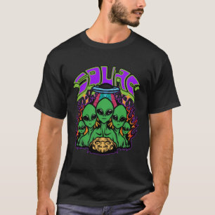 Alien  flying saucer alien ufo spaceship ar T-Shirt