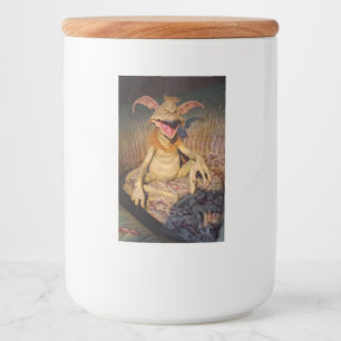 Alien Food Container Label