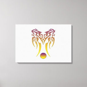 Alien Football Canvas Print