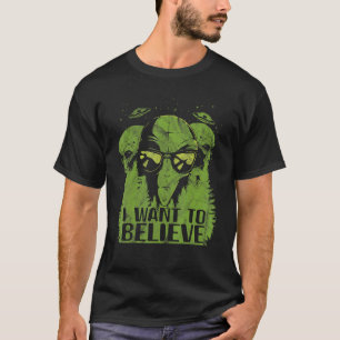 Alien  For Adults Spacecraft Ufo Green Area 51 2 T-Shirt