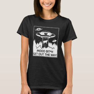 Alien  For Adults Spacecraft Ufo Green Area 51 3 T-Shirt