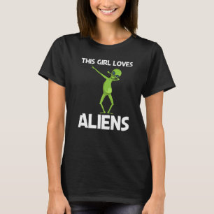 Alien For Girls Kids Extraterrestrial Life T-Shirt