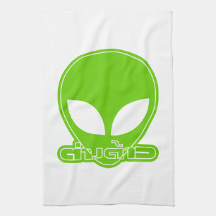 Alien [Foreigner] Tang Dao ★ Thai Language Scrip Kitchen Towel