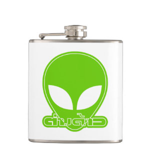 Alien [Foreigner] Tang Dao ★ Thai Language Script Hip Flask
