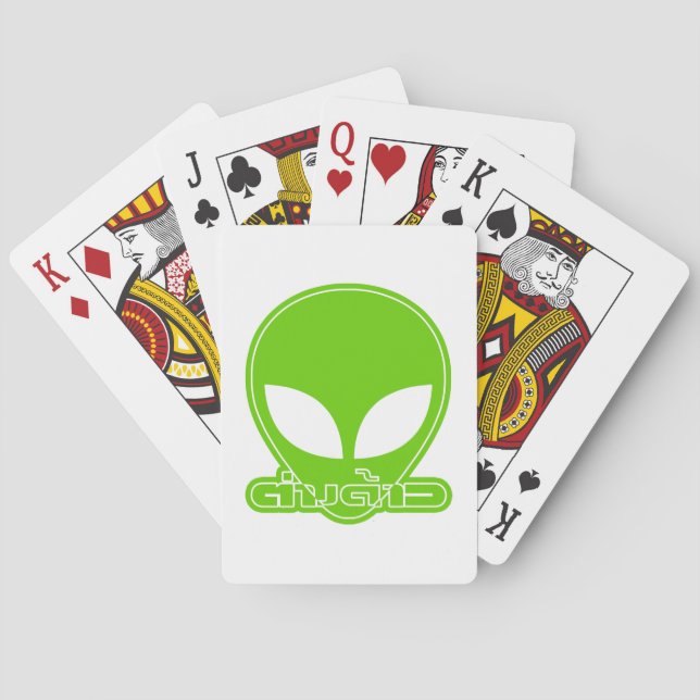 Alien [Foreigner] Tang Dao ★ Thai Language Script Playing Cards (Back)