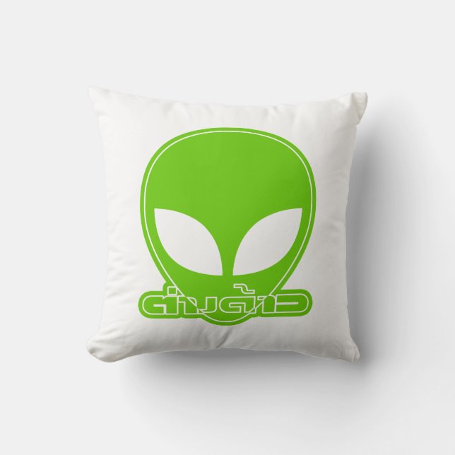 Alien [Foreigner] Tang Dao ★ Thai Language Script Throw Pillow (Front)