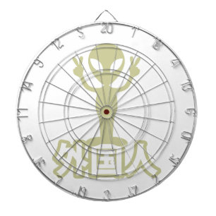 Alien Gaijin ~ Kanji Nihongo / Japanese Language Dartboard