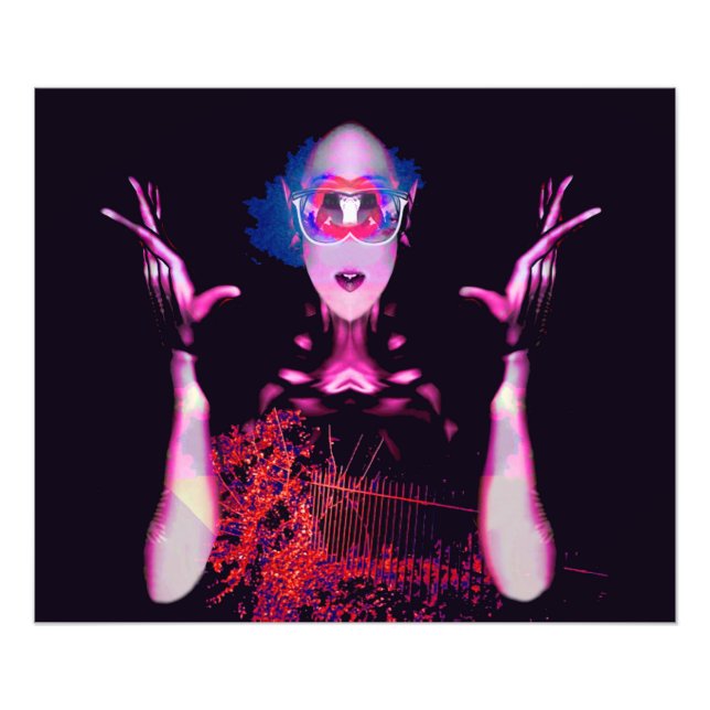 Alien Ghost Photo Print (Front)