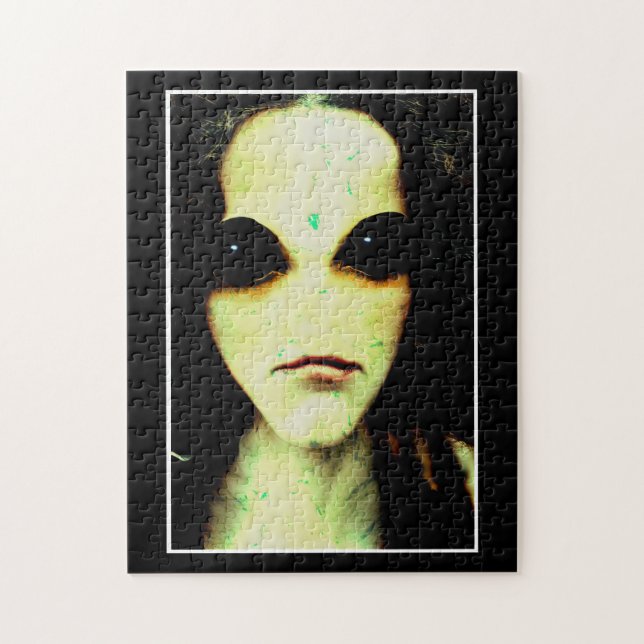 Alien Girl Puzzle (Vertical)
