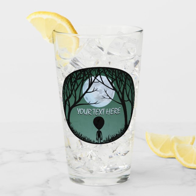 Alien Glasses Personalized Cute Alien Glasses (Front Ice)