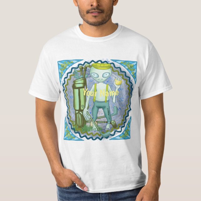 Alien Golf T-Shirt (Front)