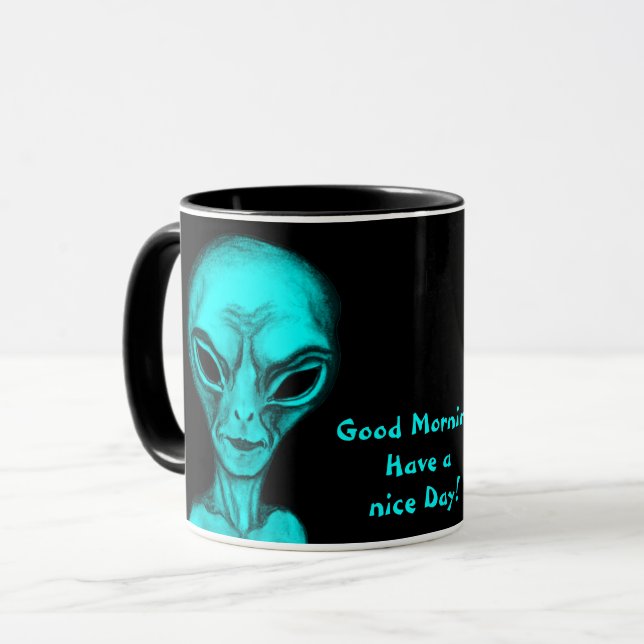 Alien , Good Morning  Mug (Front Left)
