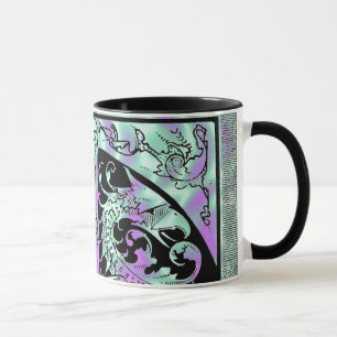 Alien Green, Dragon Mug
