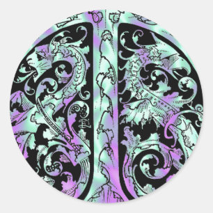 Alien Green, Dragon Sticker