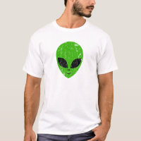 alien green head ufo science fiction extraterrestr