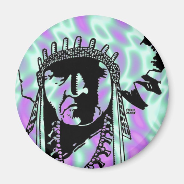 Alien Green, Indian Magnet (Front)