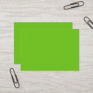 Alien Green Mighty Business Card