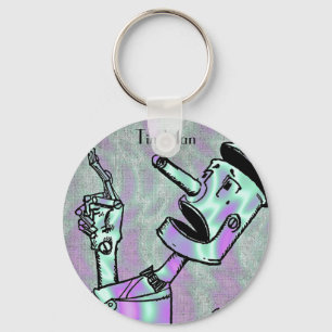 Alien Green, Tin Man Keychain