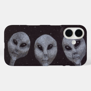 Alien Greys iPhone 16 Case