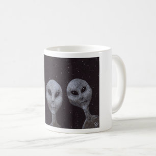 Alien Greys Coffee Mug