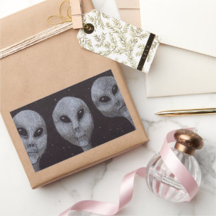 Alien Greys Sticker