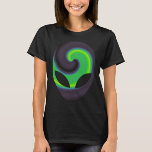 Alien Head Alien Festival Rave T-Shirt