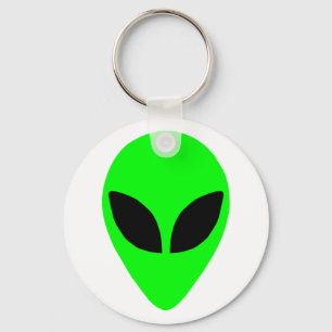 Alien Head Keychain