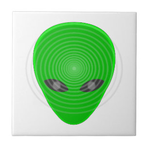 Alien Head Mind Control Tile