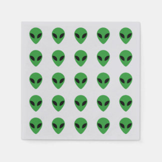 Alien Head Napkin