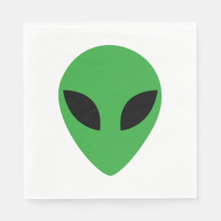 Alien Head Napkin