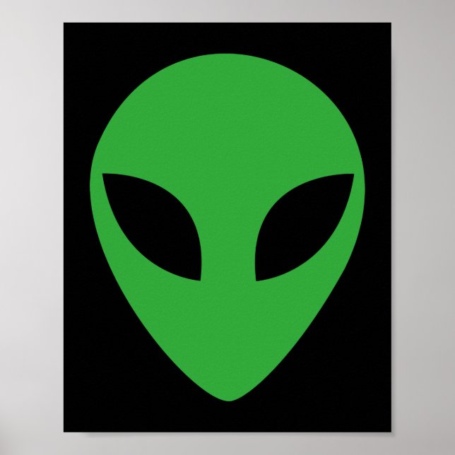 Alien Head Poster (Front)