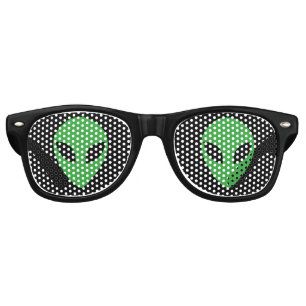Alien Head Retro Sunglasses