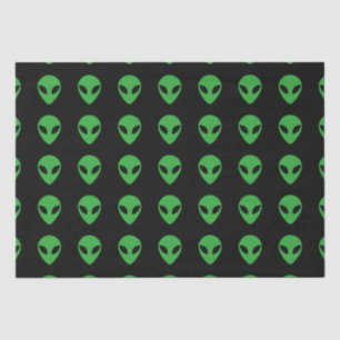 Alien Head Tissue Paper