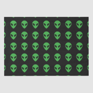 Alien Head Tissue Paper