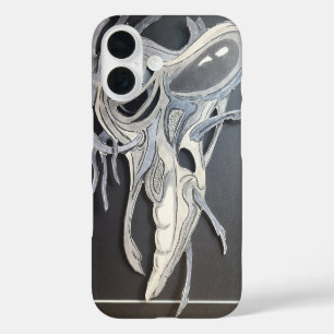 alien heart iPhone 16 case