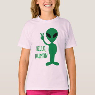  Alien - Hello Human T-Shirt