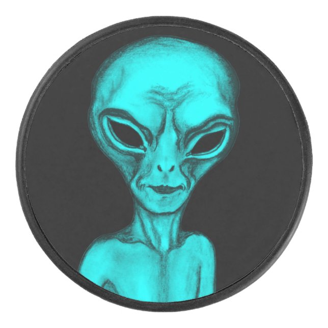 Alien  hockey puck (Front)