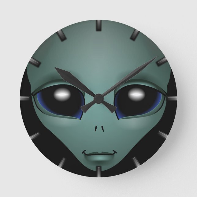 Alien Horloge ET Cadeau Alien Décor Alien Cadeaux (Recto)