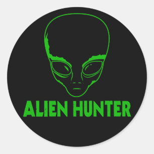 Alien Hunter Sticker