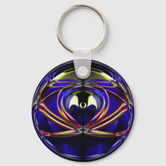 Alien-I Keychain (Front)