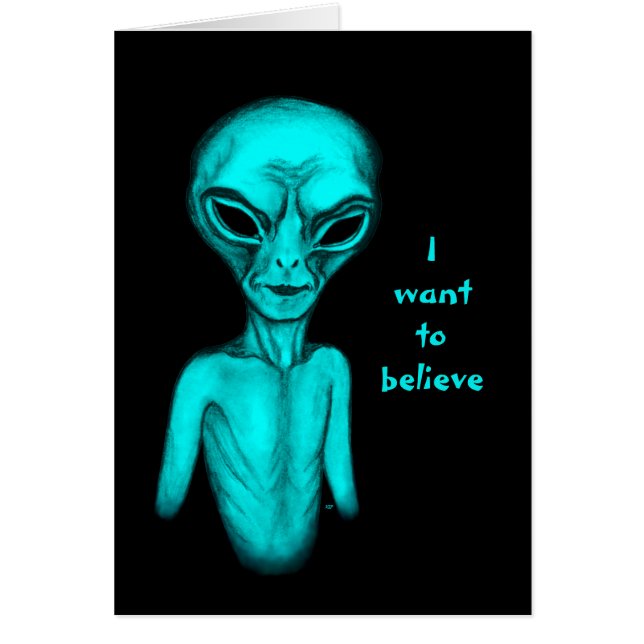 Alien , I want to believe (Front)