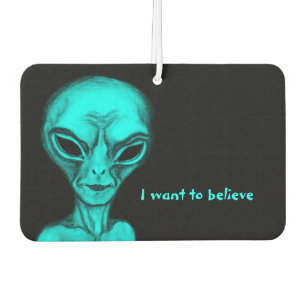 Alien , I want to believe Air Freshener